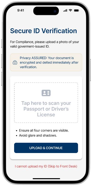 Secure ID Upload